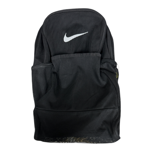 Vist Large View of Product Image Which is Used Nike MESH Baseball Player Backpack Black