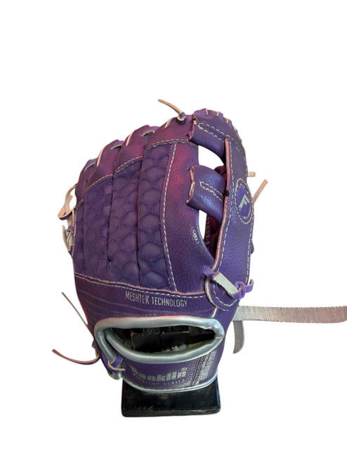 Vist Large View of Product Image Which is Used Franklin MESH TEK BB/SB Glove T-ball Purple 9 1/2"