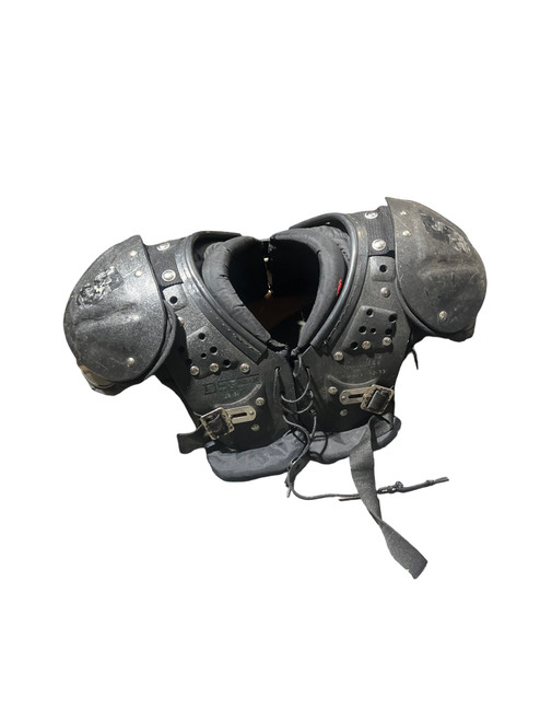 Vist Large View of Product Image Which is Used Schutt SMALL FB Shoulder Pads Black SM