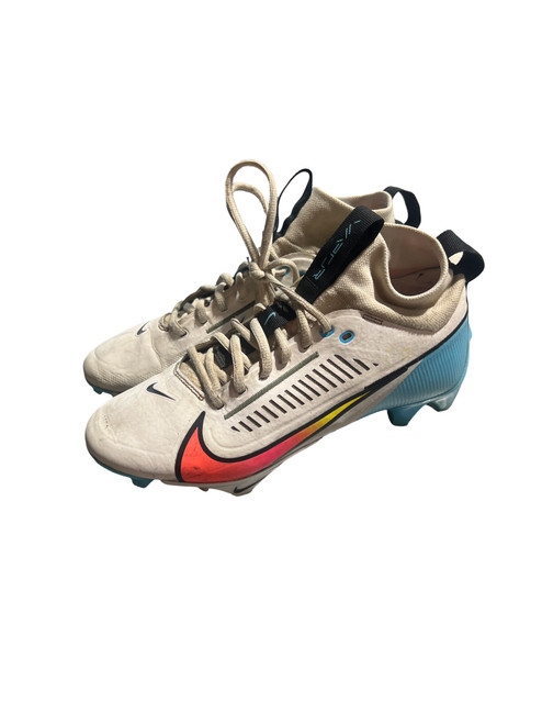 Vist Large View of Product Image Which is Used Nike Adult FB Cleats White Senior 7