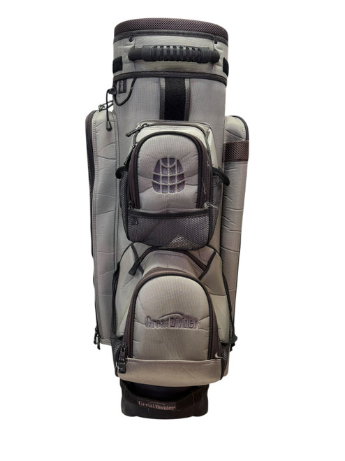 Vist Large View of Product Image Which is Used GREAT DIVIDER GOLF Mens Cart Bag Black