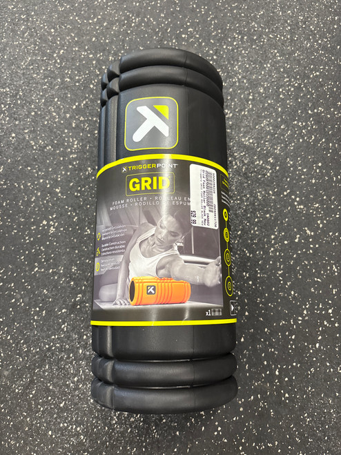 Vist Large View of Product Image Which is Used Triggerpoint GRID FOAM ROLLER BLACK NEW Exercise Accessory Other