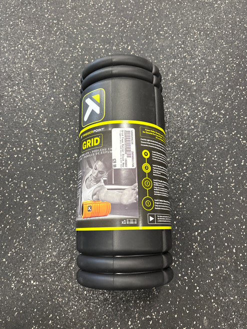 Vist Large View of Product Image Which is Used Triggerpoint GRID FOAM ROLLER BLACK NEW Exercise Accessory Other