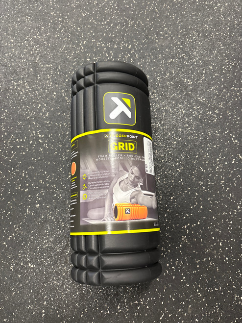 Vist Large View of Product Image Which is Used Triggerpoint GRID FOAM ROLLER BLACK NEW Exercise Accessory Other