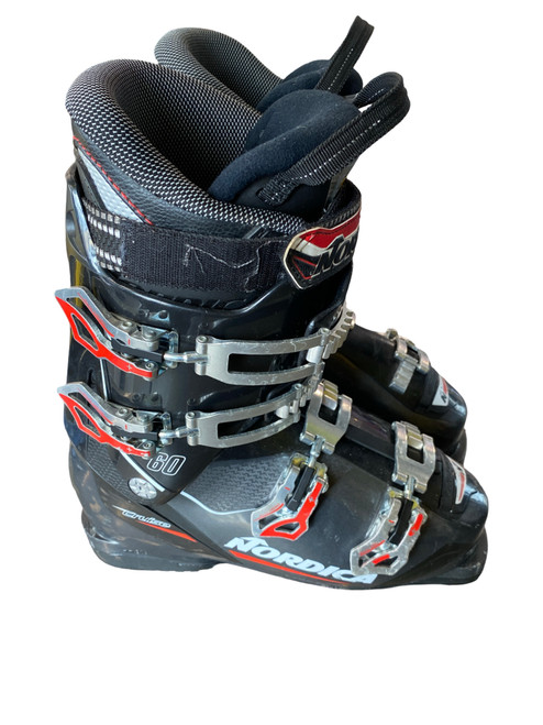 Vist Large View of Product Image Which is Used Nordica CRUISE Mens DH Ski Boot Black 260 MP - M08 - W09