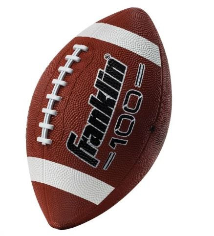 Vist Large View of Product Image Which is New Franklin 100 Rubber Football
