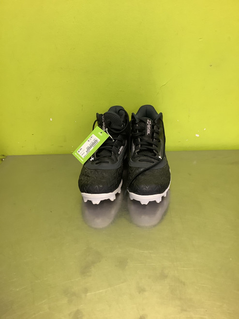 Vist Large View of Product Image Which is Used Under Armour BSBL BB/SB Cleats Black Senior 10