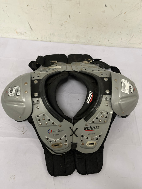 Vist Large View of Product Image Which is Used Schutt Y FLEX FB Shoulder Pads None MD