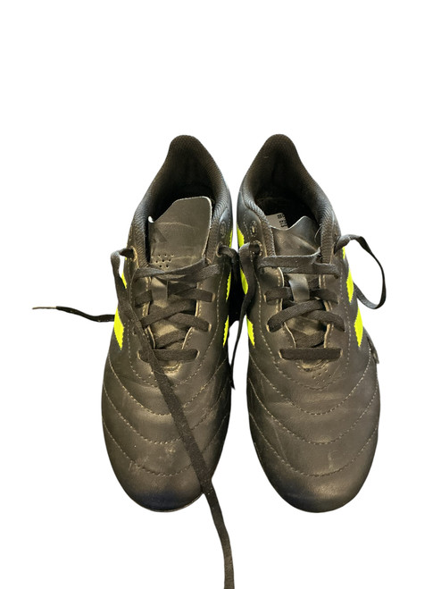 Vist Large View of Product Image Which is Used Adidas Soccer Cleats Black Junior 04