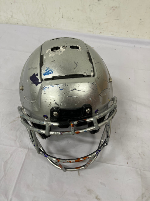 Vist Large View of Product Image Which is Used Schutt F7 FB Helmet Grey LG