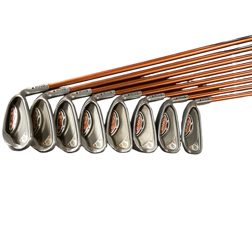 Vist Large View of Product Image Which is Used Ping G10 Mens Iron Set RH 4I-GW/AW
