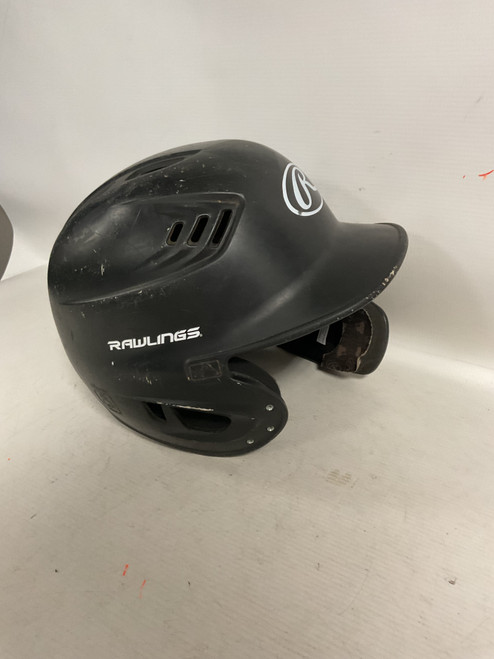 Vist Large View of Product Image Which is Used Rawlings R16J Batting Helmet No Mask Black SM