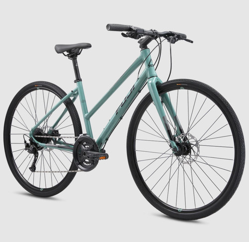 Vist Large View of Product Image Which is New FUJI ABSOLUTE 1.7 STEP-THRU SEA GREEN 17"