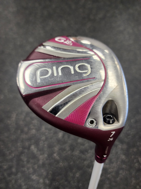 Vist Large View of Product Image Which is Used Ping G LE 2 Womens Fairway Wood RH 7 Wood