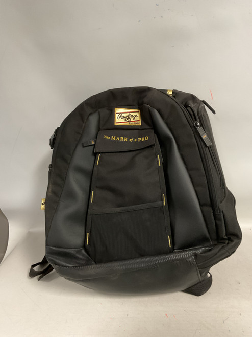 Vist Large View of Product Image Which is Used Rawlings GOLD COLLECTION UTILITY BACKPACK BB/SB Player Backpack Black