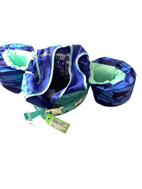 Vist Large View of Product Image Which is Used Speedo Youth PFD Royal Blue SM