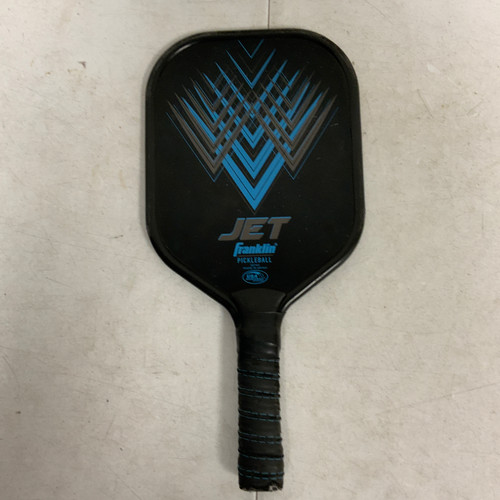 Vist Large View of Product Image Which is Used Franklin JET Pickleball Racquet Black