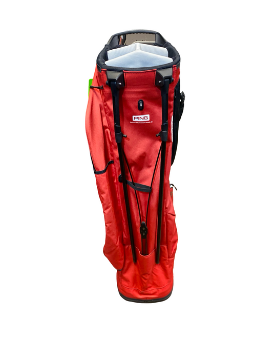 Vist Large View of Product Image Which is Used Ping HOOFER LITE Mens Stand Bag Red