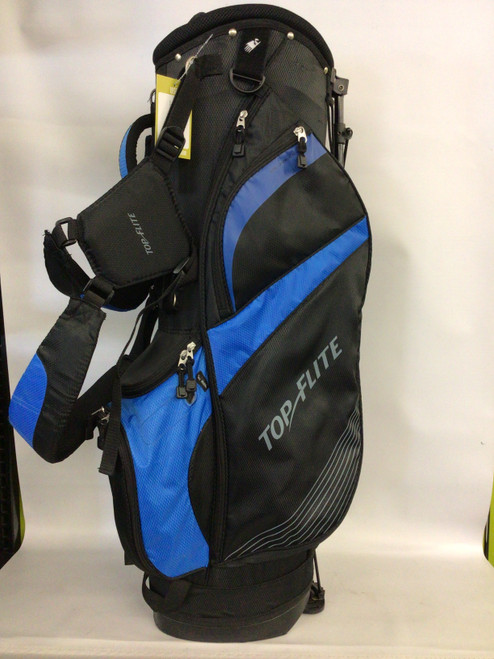 Vist Large View of Product Image Which is Used Top Flite GAMER Mens Stand Bag Royal Blue