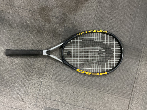 Vist Large View of Product Image Which is Used Head TI S1 Adult Tennis Racquet Black Unknown
