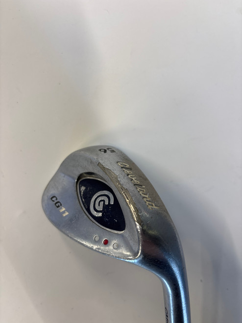 Vist Large View of Product Image Which is Used Cleveland CG11 Golf Wedge Mens RH 56 Degree