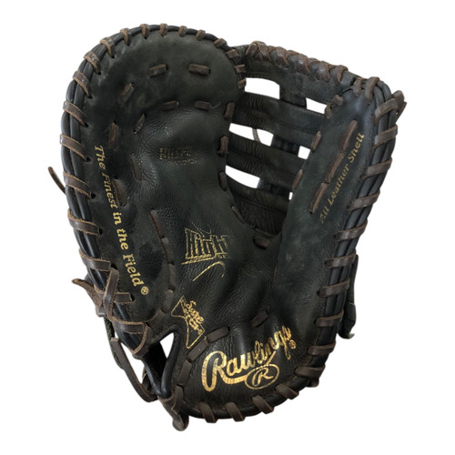 Vist Large View of Product Image Which is Used Rawlings H115FBM BB/SB First Base LH Throw Brown 11 1/2"