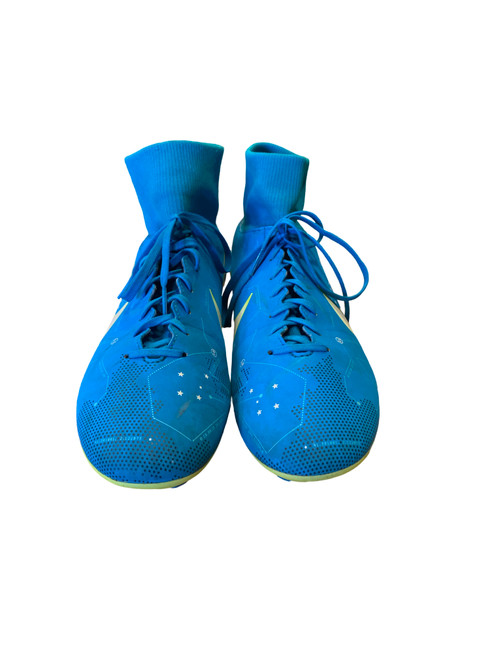 Vist Large View of Product Image Which is Used Nike Soccer Cleats Carolina Blue Senior 8