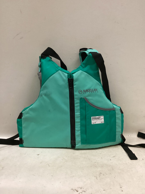 Vist Large View of Product Image Which is Used Adult PFD Turquoise S/M