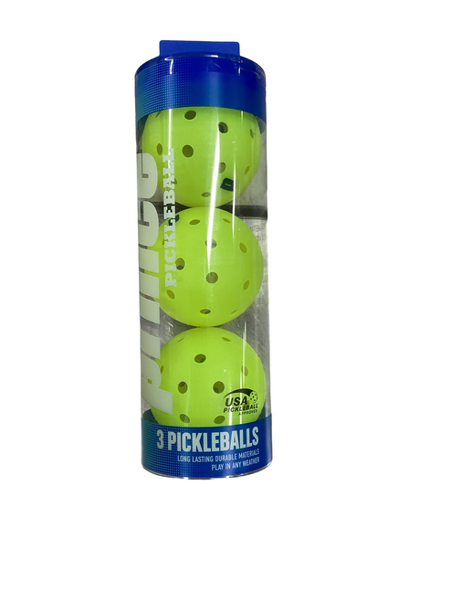 Vist Large View of Product Image Which is Used Prince 3PK PICKLEBALL Pickleball Balls