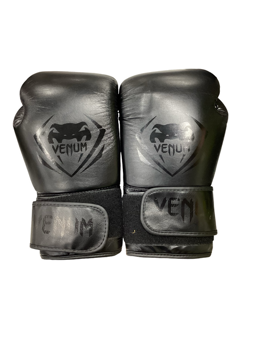 Vist Large View of Product Image Which is Used Boxing Gloves Black LG