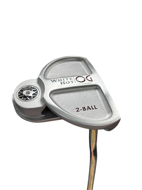 Vist Large View of Product Image Which is Used Odyssey WHITE HOT OG 2 BALL Mens Putter RH