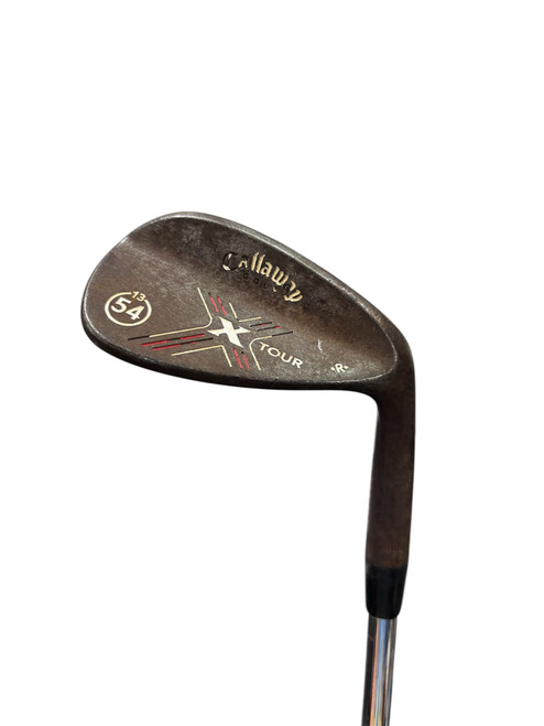 Vist Large View of Product Image Which is Used Callaway X TOUR Golf Wedge Mens RH 54 Degree