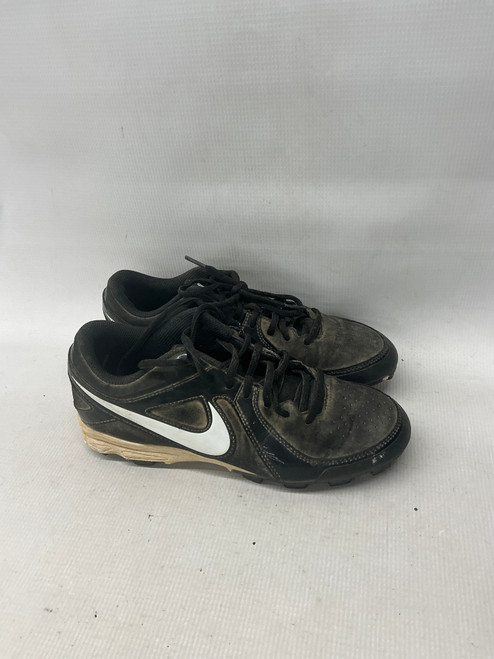 Vist Large View of Product Image Which is Used Nike MVP KEYSTONE BB/SB CLEATS BB/SB Cleats Black And White Senior 6.5