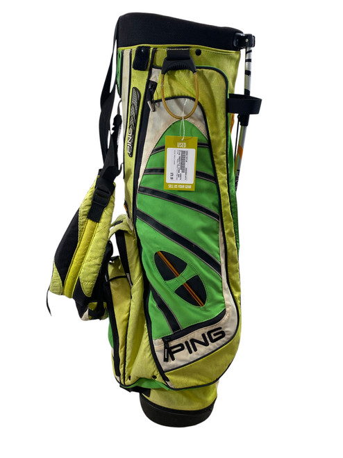 Vist Large View of Product Image Which is Used Ping FREESTYLE STAND BAG Mens Stand Bag Kelly green