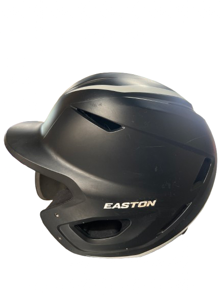 Vist Large View of Product Image Which is Used Easton EASTON ELITE X JR HELMET W/ JAW GUARD Batting Helmet No Mask Black M/L
