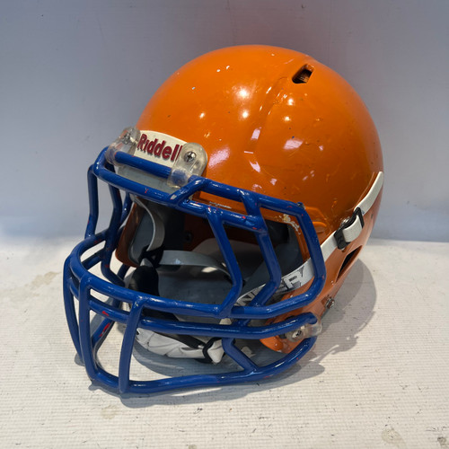 Vist Large View of Product Image Which is Used Riddell RIDDELL SPEED FB Helmet Orange MD