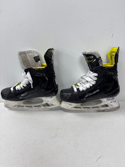 Vist Large View of Product Image Which is Used Bauer SUPREME M4 Intermediate Hockey Skate Intermediate 5.0 (new= $400)