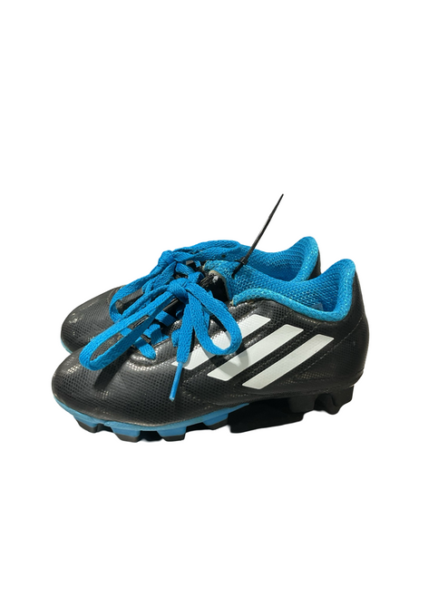 Vist Large View of Product Image Which is Used Adidas Soccer Cleats Royal Blue Youth 12.0
