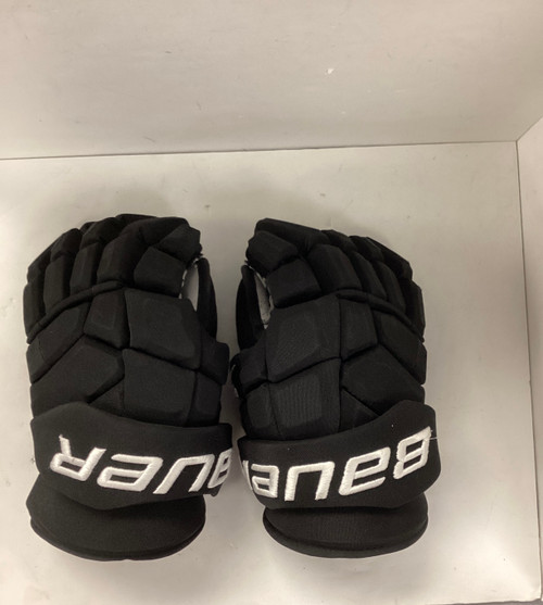 Vist Large View of Product Image Which is Used Bauer MACH Senior Gloves Black 13"