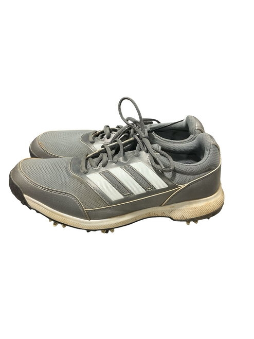 Vist Large View of Product Image Which is Used Adidas Mens Golf Shoes Grey Senior 11