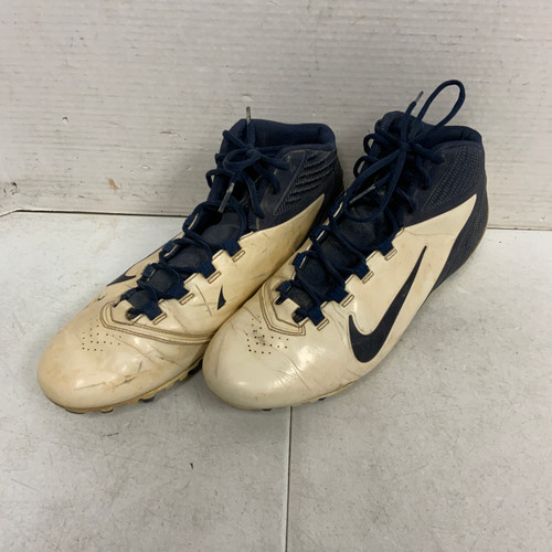 Vist Large View of Product Image Which is Used Nike ALPHA SPEED BB/SB Cleats White Senior 14