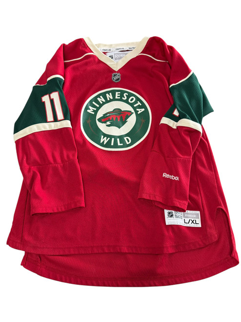 Vist Large View of Product Image Which is Used Reebok Hockey Uniform Red XL Tall