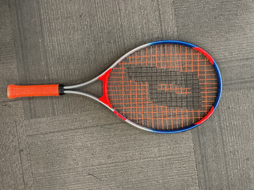 Vist Large View of Product Image Which is Used Prince COOL SHOT 25 Adult Tennis Racquet Royal Blue Unknown