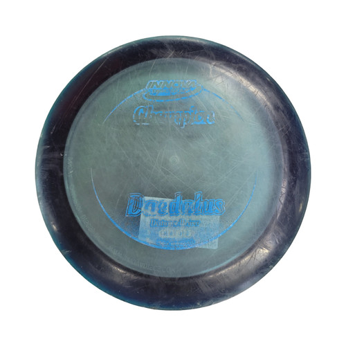 Vist Large View of Product Image Which is Used Innova CHAMPION DAEDALUS Disc Golf Driver Navy Blue
