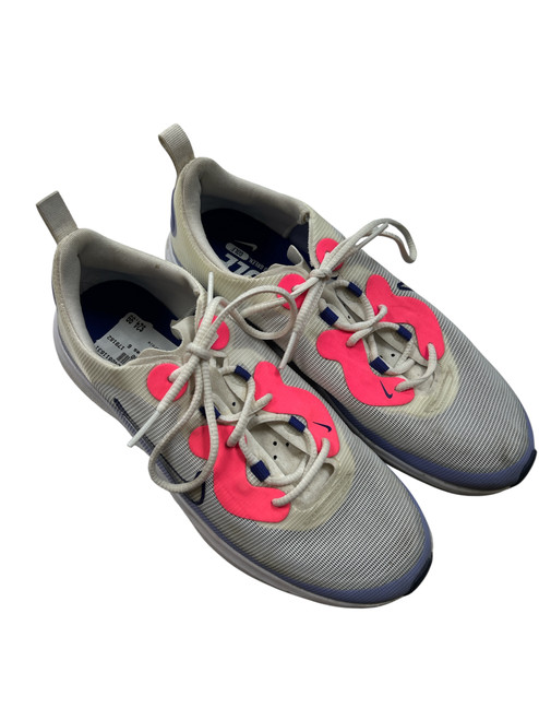 Vist Large View of Product Image Which is Used Nike Jr Golf Shoes White And Purple Junior 06