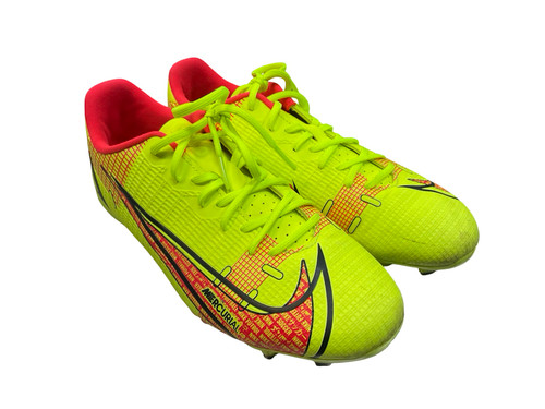 Vist Large View of Product Image Which is Used Nike Soccer Cleats Optic Yellow Junior 06