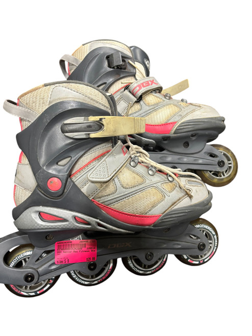 Vist Large View of Product Image Which is Used DBX Senior Rec Fitness Skates Pink Senior 9