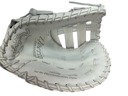 Vist Large View of Product Image Which is Used Rawlings RAWLINGS LIBERTY RLAFB 13 INCH RH Throw Fastpitch Gloves Grey 13"