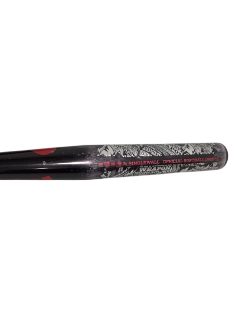 Vist Large View of Product Image Which is Used Demarini ULTIMATE WEAPON BB/SB Slowpitch Bat 34"