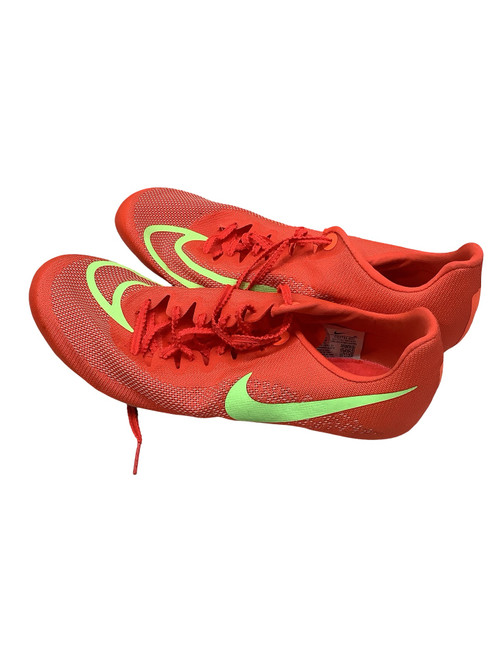 Vist Large View of Product Image Which is Used Nike Track & Field Cleats Adult Orange Senior 10